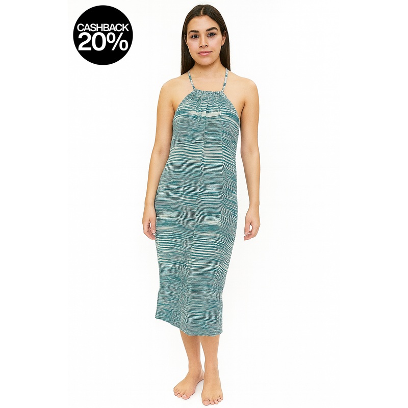 Forever 21 Women’s Blue Multi Sleeveless Dress | Forever 21 In Lebanon