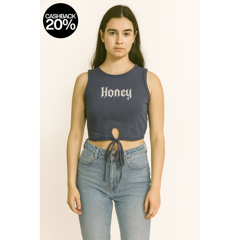 Forever 21 Women’s Grey Honey Sleeveless Crop Top  |Forever 21 In Lebanon