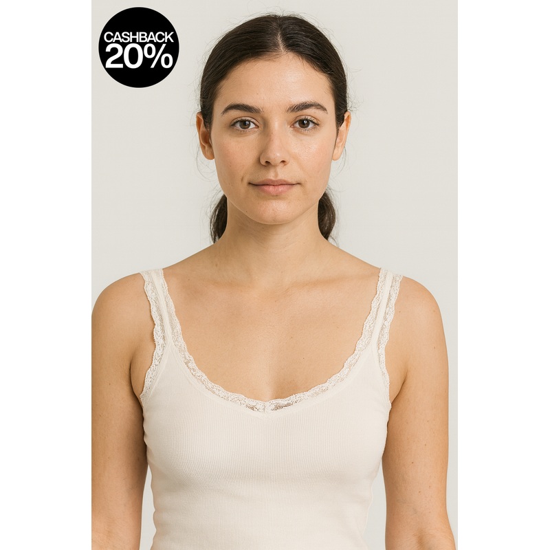 Forever 21 Women’s Off White Ribbed Sleeveless Crop Top |Forever 21 In Lebanon
