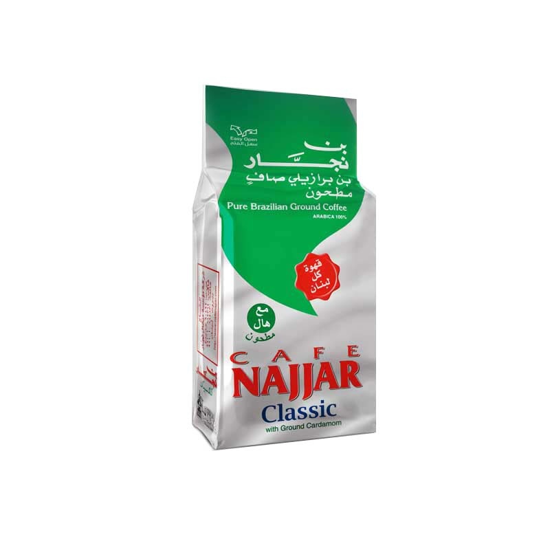 Najjar Cafe Classic Coffee With Cardamom 400g | Najjar In Lebanon