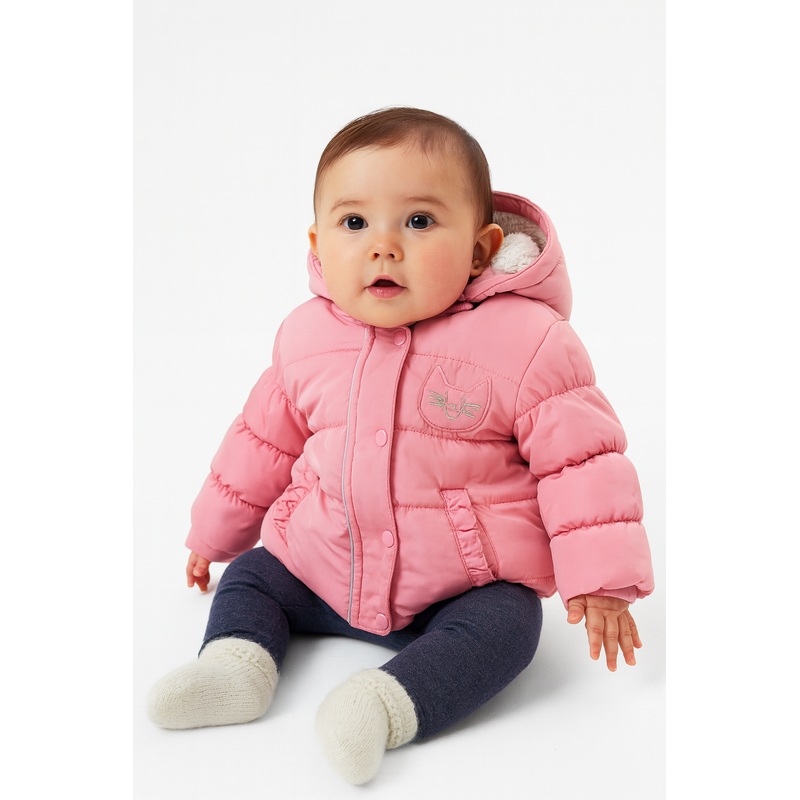 S.Oliver Baby Girl’s Pink Puffer Jacket |S.Olive in Lebanon