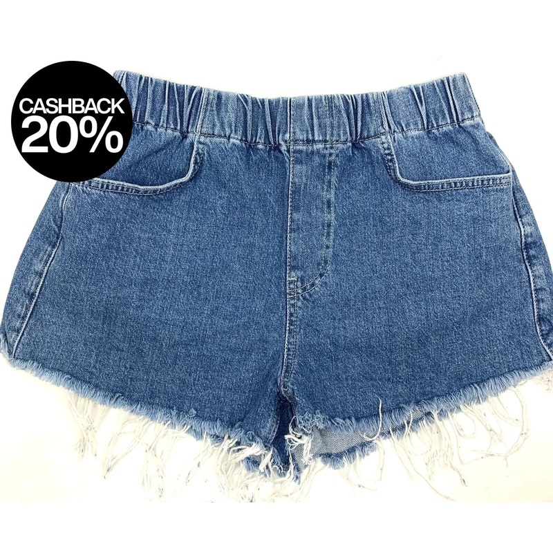 Forever 21 Women’s Blue Ripped Denim Mini Short |Forever 21 In Lebanon