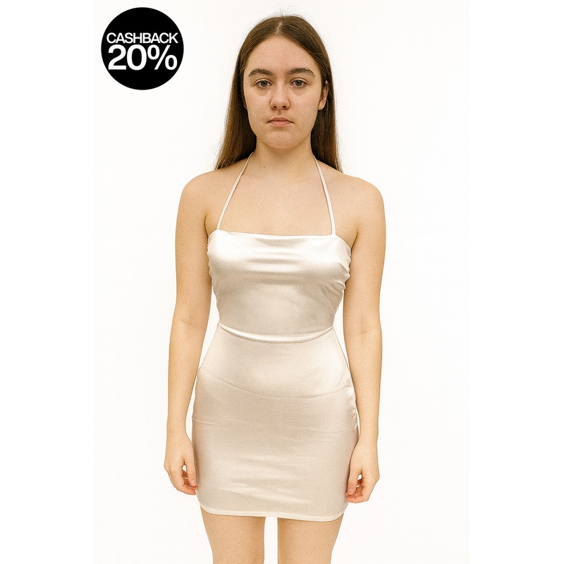 Forever 21 Women’s White Sleeveless Open Back Dress | Forever 21 In Lebanon