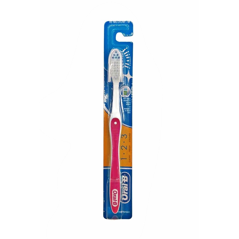 Oral-B toothbrush 123 Medium 40 | Oral-B in Lebanon