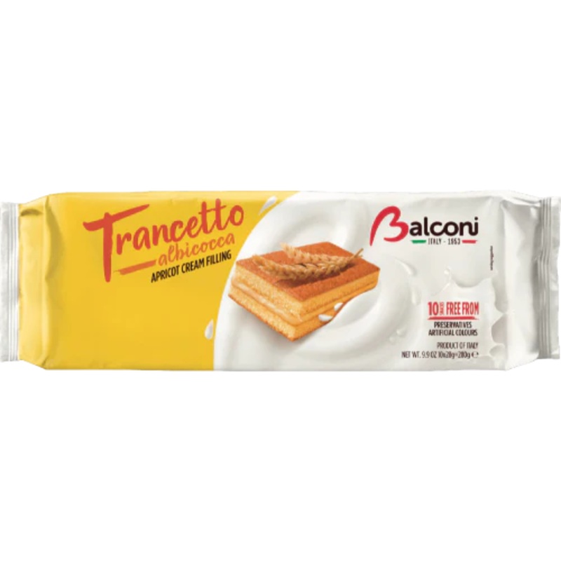 Balconi Trancetto Albicocca Cakes 28g | Balconi In Lebanon