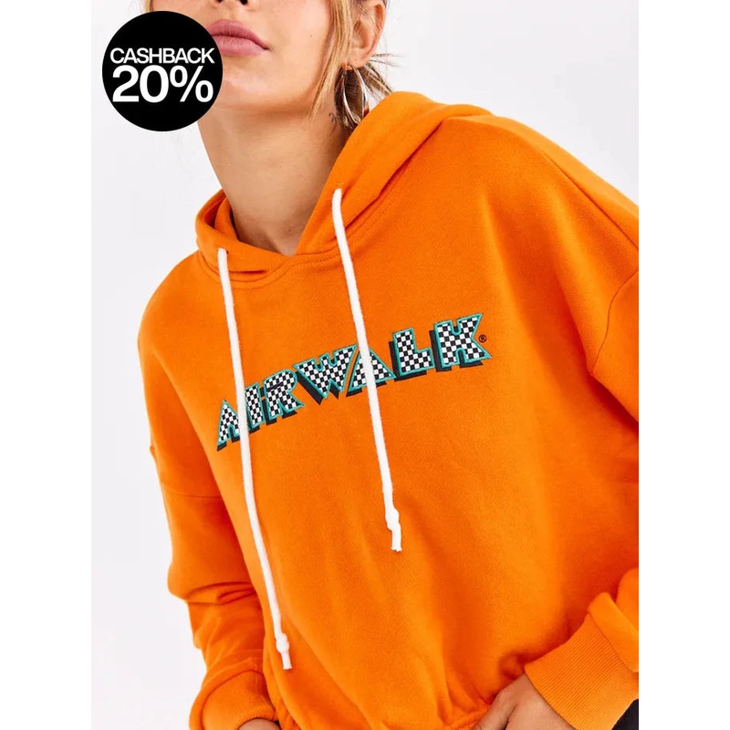 Forever 21 Air Walk Women’s Orange Hoodie | Forever 21 In Lebanon