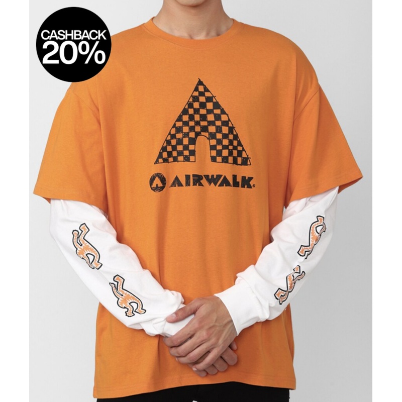 Forever 21 Men’s Orange Airwalk Long Sleeve Blouse |Forever 21 In Lebanon