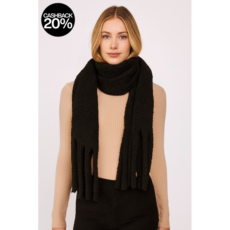 Forever 21 Women’s Black Blanket Scarf | Forever 21 In Lebanon