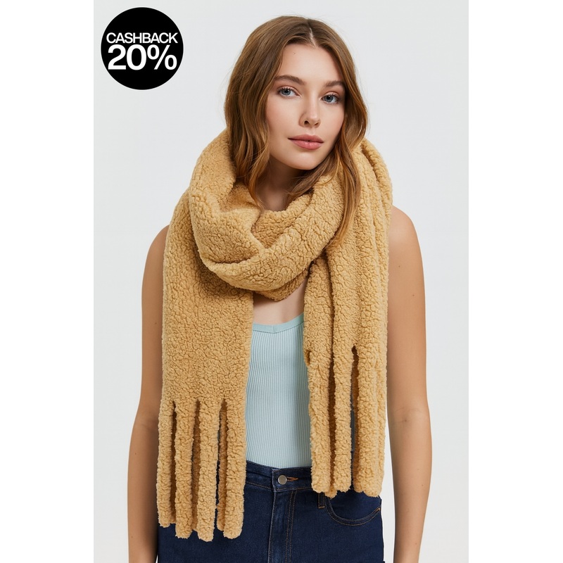Forever 21 Women’s Light Brown Blanket Scarf | Forever 21 In Lebanon