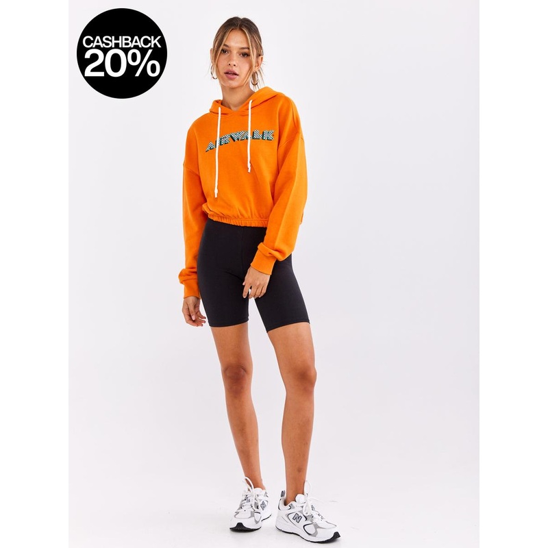 Forever 21 Women’s Orange Airwalk Hoodie | Forever 21 In Lebanon