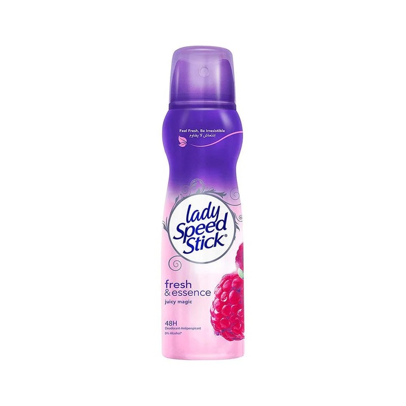 Lady Speed Stick Fresh & Essence Juicy Magic Deodorant Spray 150ml