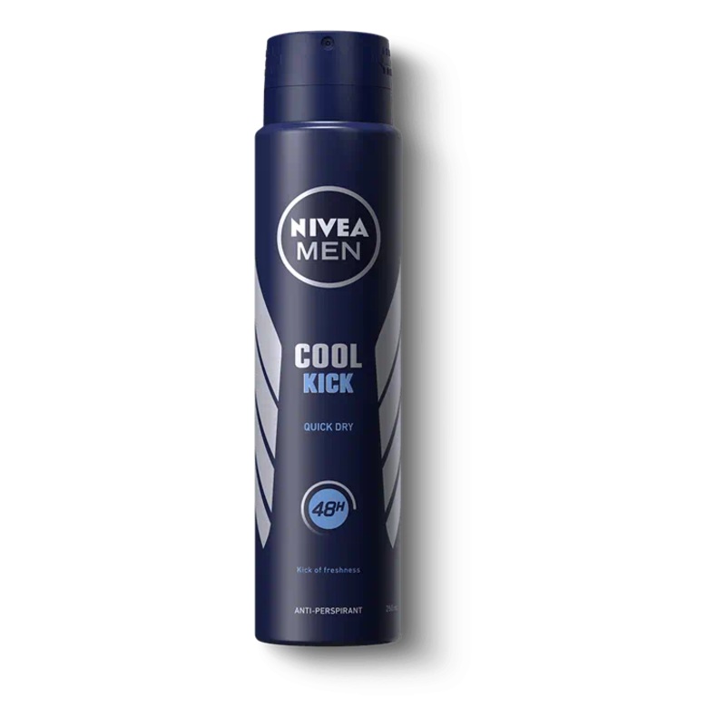 Nivea Men Cool Kick Quick Dry Anti-Perspirant Spray Deo 150ml | Nivea In Lebanon