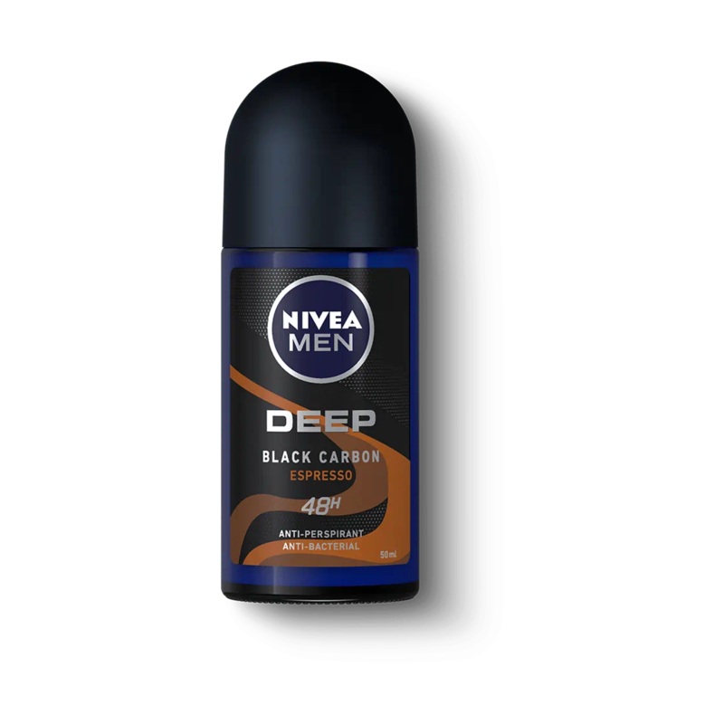 Nivea Men Deep Black Carbon Espresso 48h Anti-Perspirant 50ml | Nivea In Lebanon