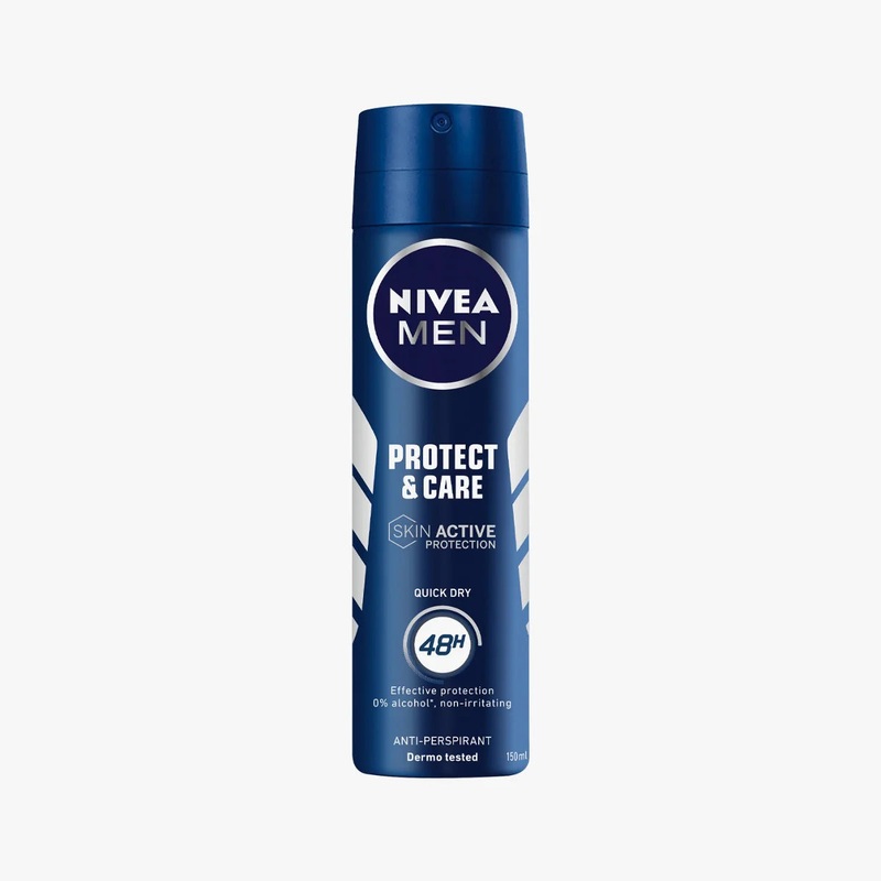 Nivea Men Skin Active Protection Protect & Care Anti-Perspirant Dermo Tested 150ml  | Nivea In Lebanon