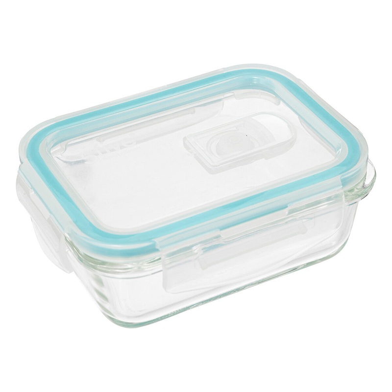 DR Home Division Aqua & Clear Glass Food Storage 370 ml |DR Home Division In Lebanon