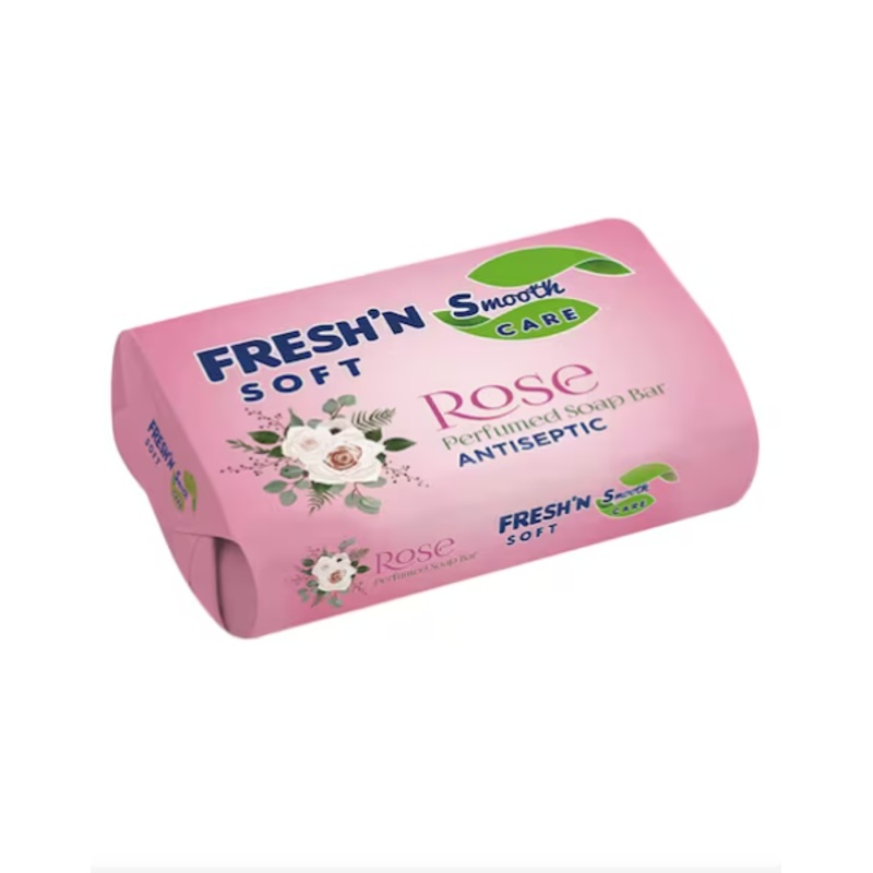 Fresh’n Soft Care Smooth Rose Antiseptic perfumed Soap Bar 125GR | Fresh’n In Lebanon