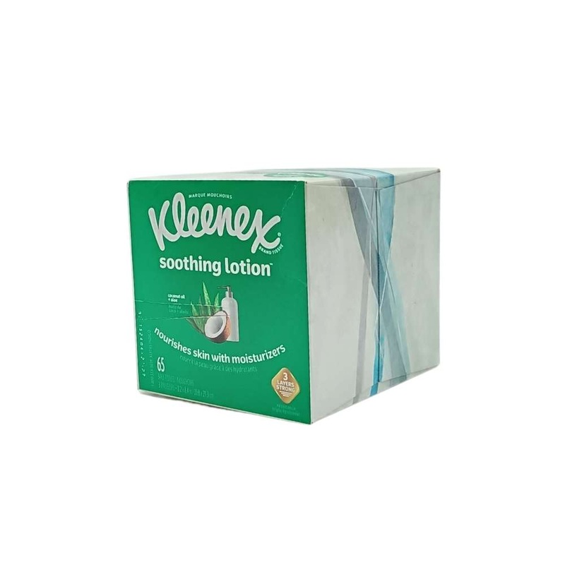 Kleenex Soothing Lotion 3-Ply 65 Tissues
