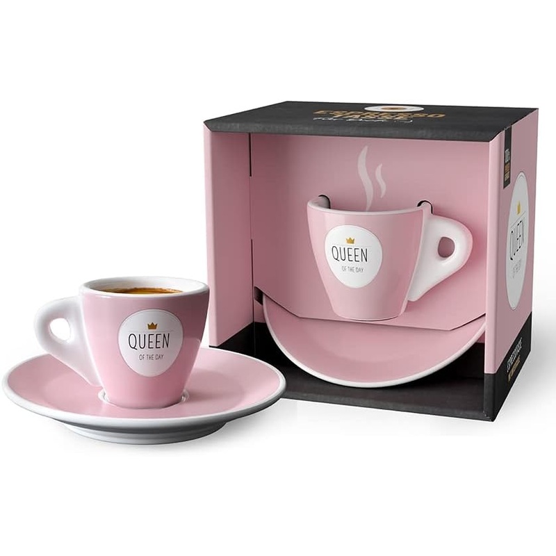 laVida Pink Queen of the Espresso Cup with Saucer|laVida In Lebanon