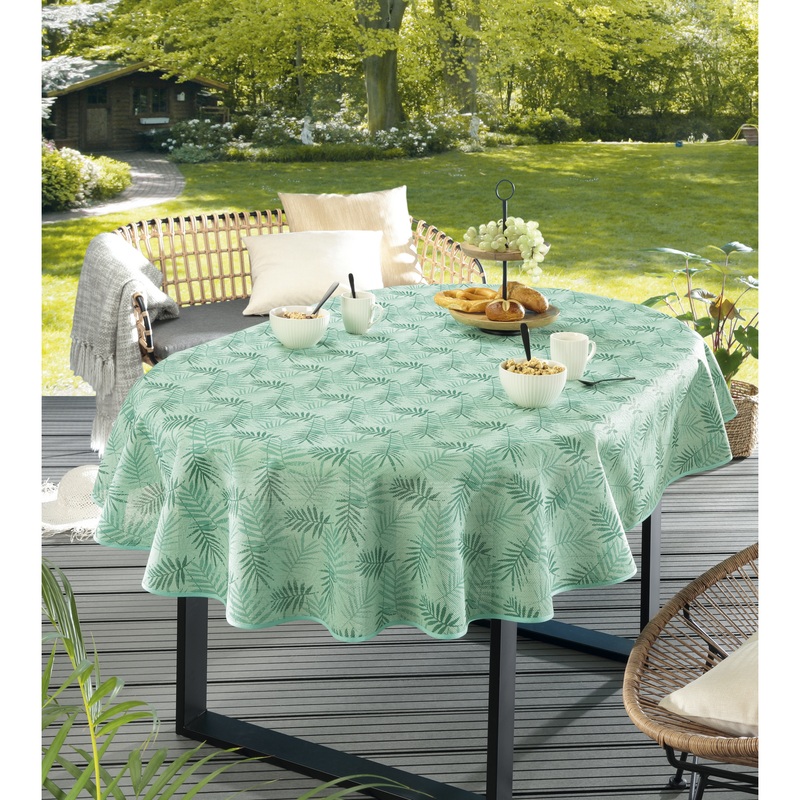 Oeko-Tex Multicolor Table Cover 140x190cm Oval | Oeko-Tex In Lebanon