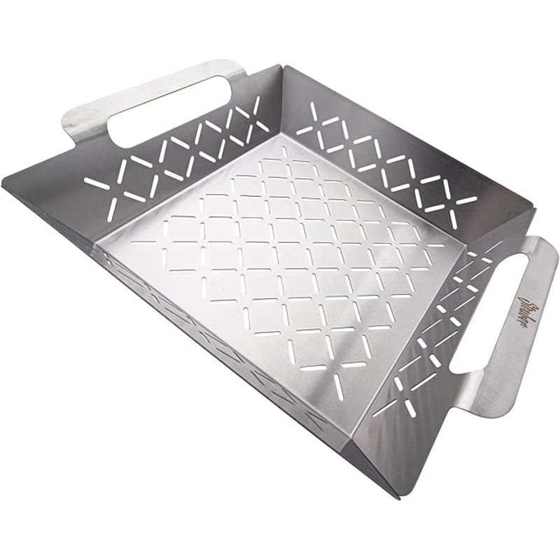 Steuber Stainless Steel Grill Basket 27.5 x 22 x 5.5cm | Steuber in Lebanon