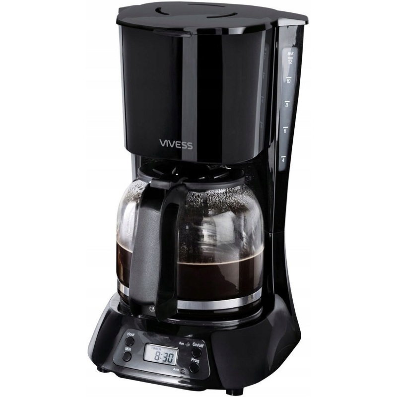 Vivess Coffee Machine For Up To 12 Cups With Warming Plate | Vivess In Lebanon