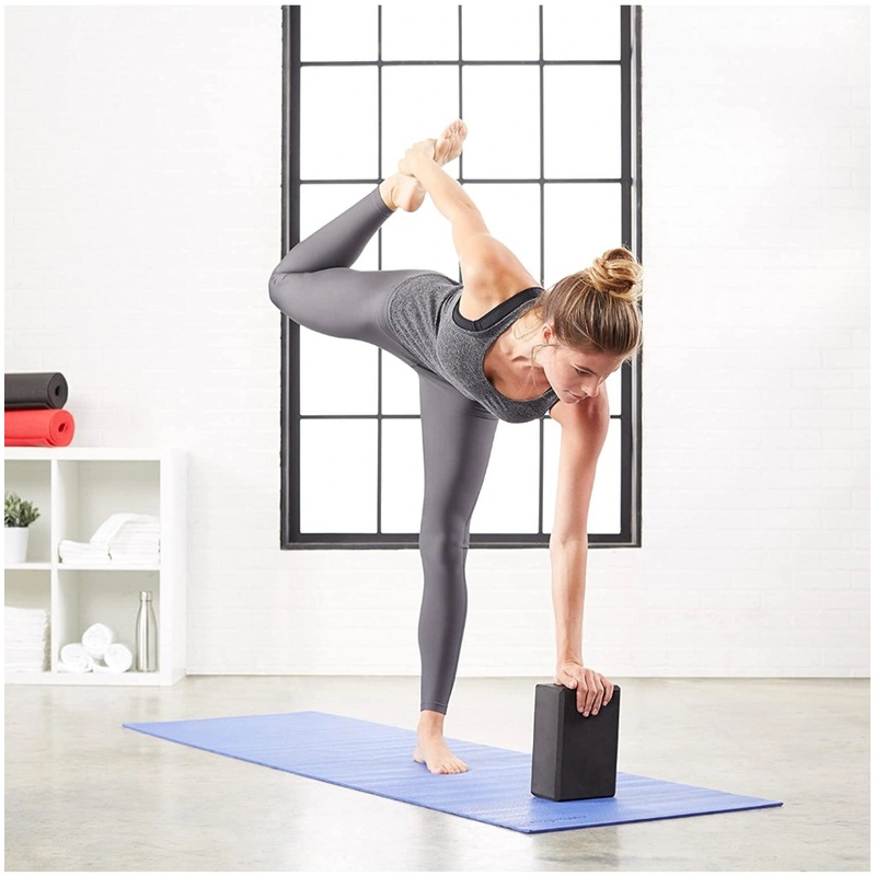 C & A Black Yoga Block 23x 15 x 7.5 cm | C & A In Lebanon