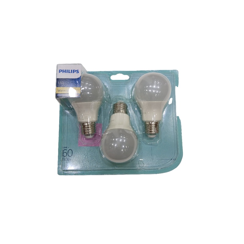Philips Led 60W White Light Bulbs 3 Pack | Philips  In Lebanon