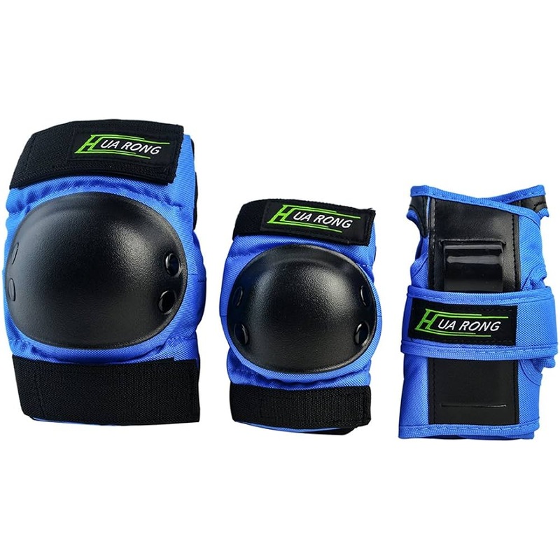 UA Rong Protectors Kids Adult Knee Pads Set Gear Pad for Skateboard Skating Sports A333