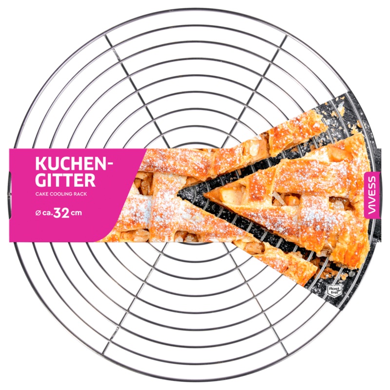 Vivess Cake Cooling Rack Stainless Steel 32cm | Vivess In Lebanon