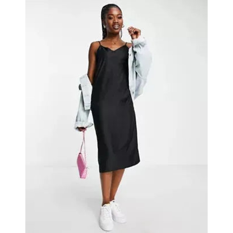 Asos Design Women’s Black Dress ANF1094