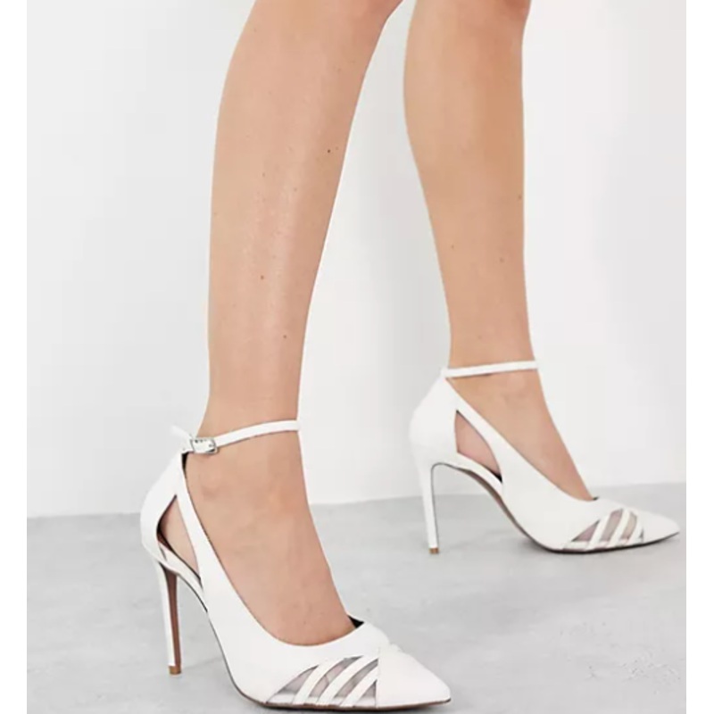 ASOS Design Women’s White Heel |ASOS Design In Lebanon