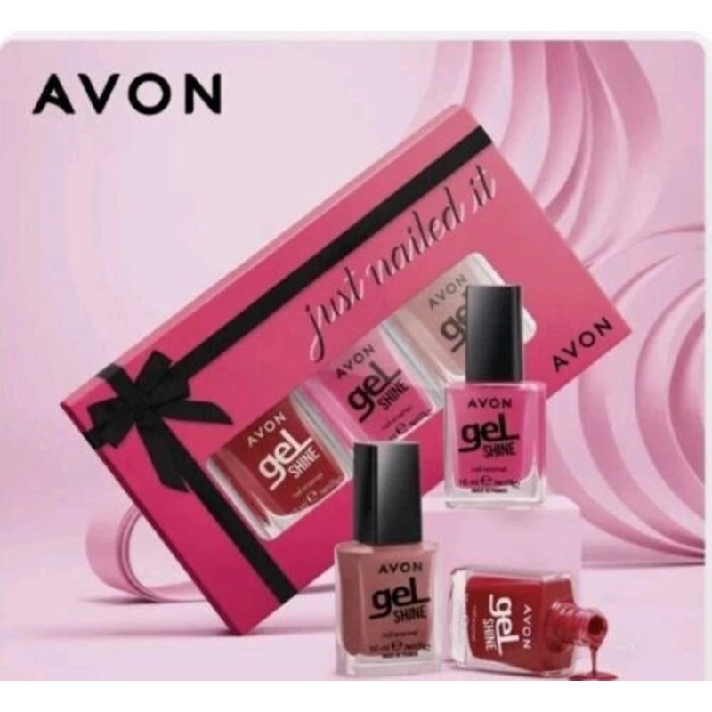 Avon Gel Nail Polish Pack Of 3pcs x 10ml | Avon In Lebanon
