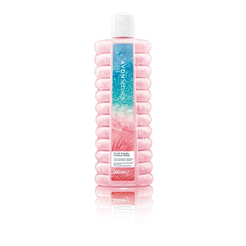 Avon Senses Pink Sands Bubble Bath 500ml | Avon In Lebanon