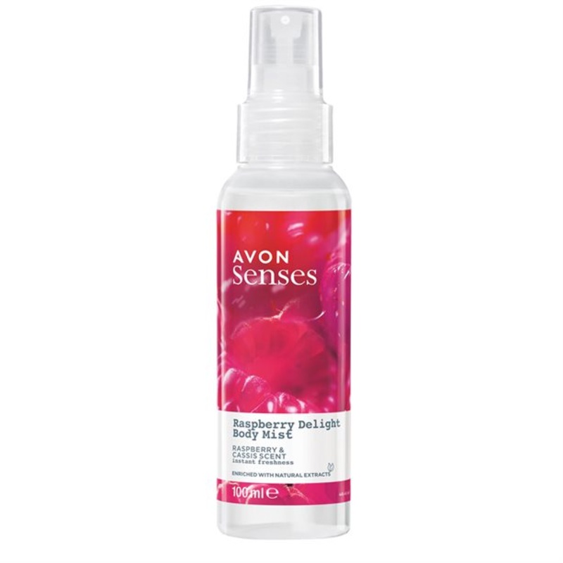 Avon Senses Raspberry Delight Body Mist 100ml | Avon In Lebanon