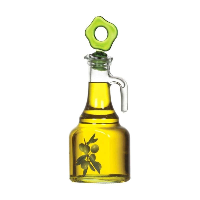 Herevin Transparent Glass Oil Bottle 275cc | Herevin  In Lebanon