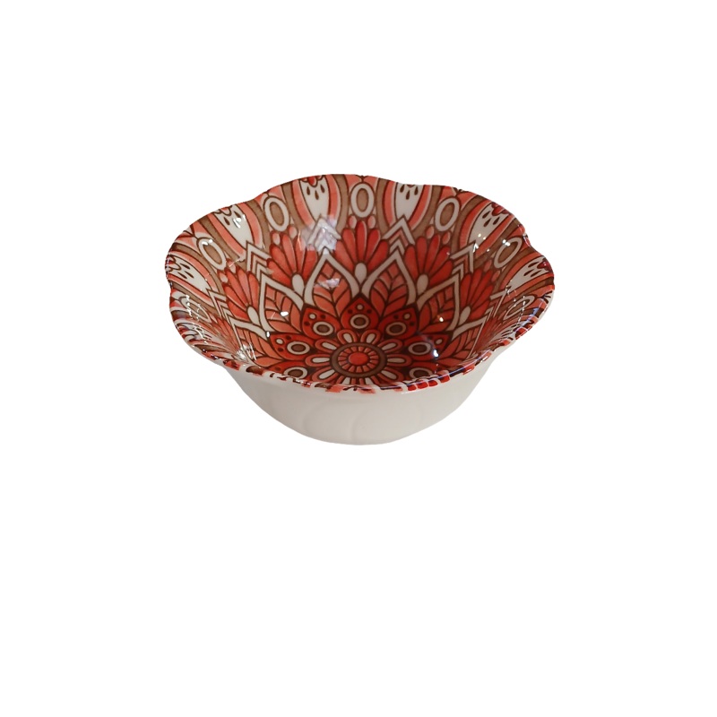 Hinox Multi-Red Small Snack Bowls 6pcs | Hinox In Lebanon