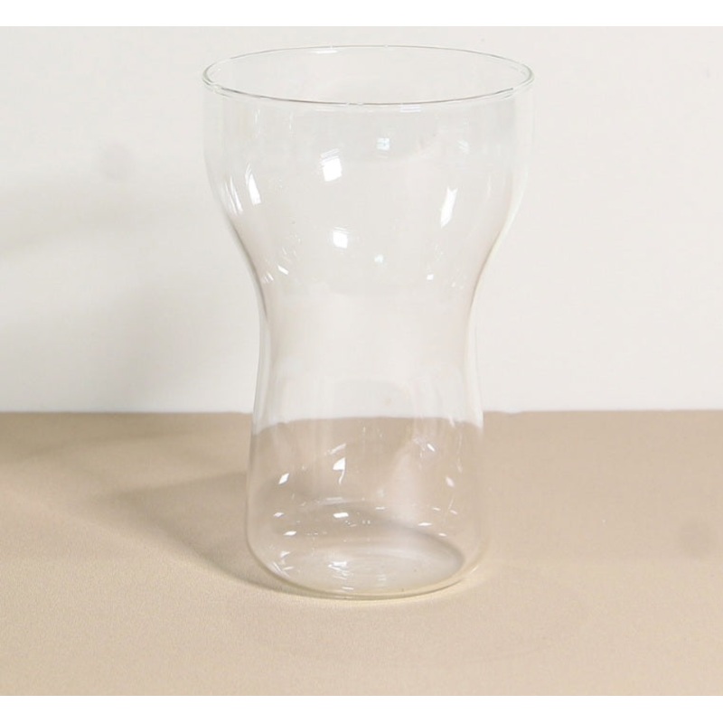 Hinox Transparent Curved Hourglass-Like Shape Cup A-70 | Hinox In Lebanon