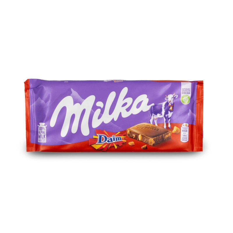 Milka Daim Chocolate Bar 100g | Milka In Lebanon