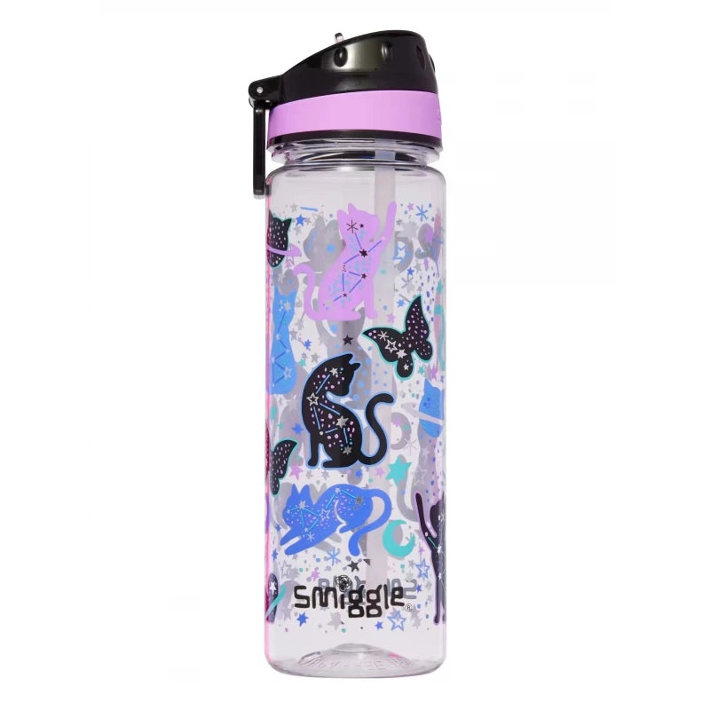 Smiggle Wild Side Plastic Drink Up Bottle 650ml