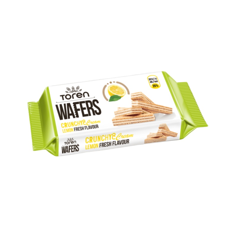 Toren Wafers Crunchy & Cream Lemon Fresh Flavor 45Gr | Toren In Lebanon