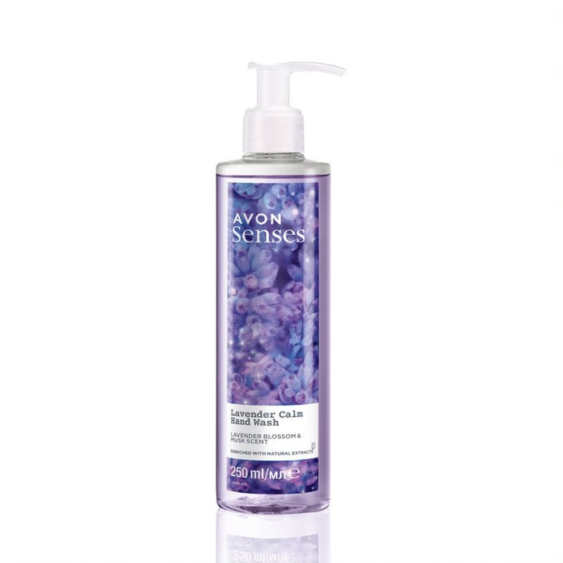 Avon Senses Lavender Calm Liquid Hand Soap 250ml  | Avon In Lebanon