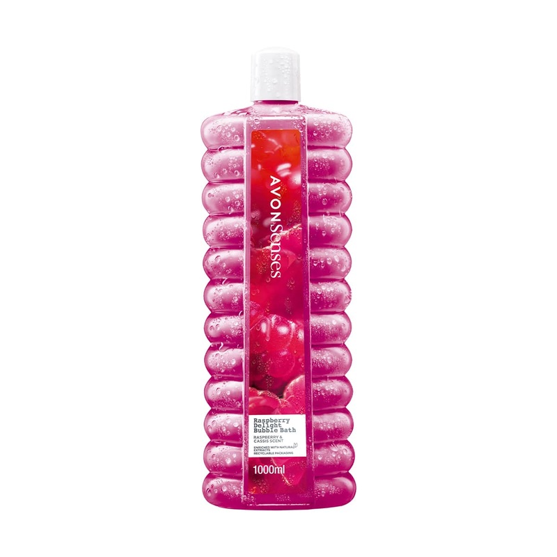 Avon Senses Raspberry Delight Bubble Bath 1000ml | Avon In Lebanon