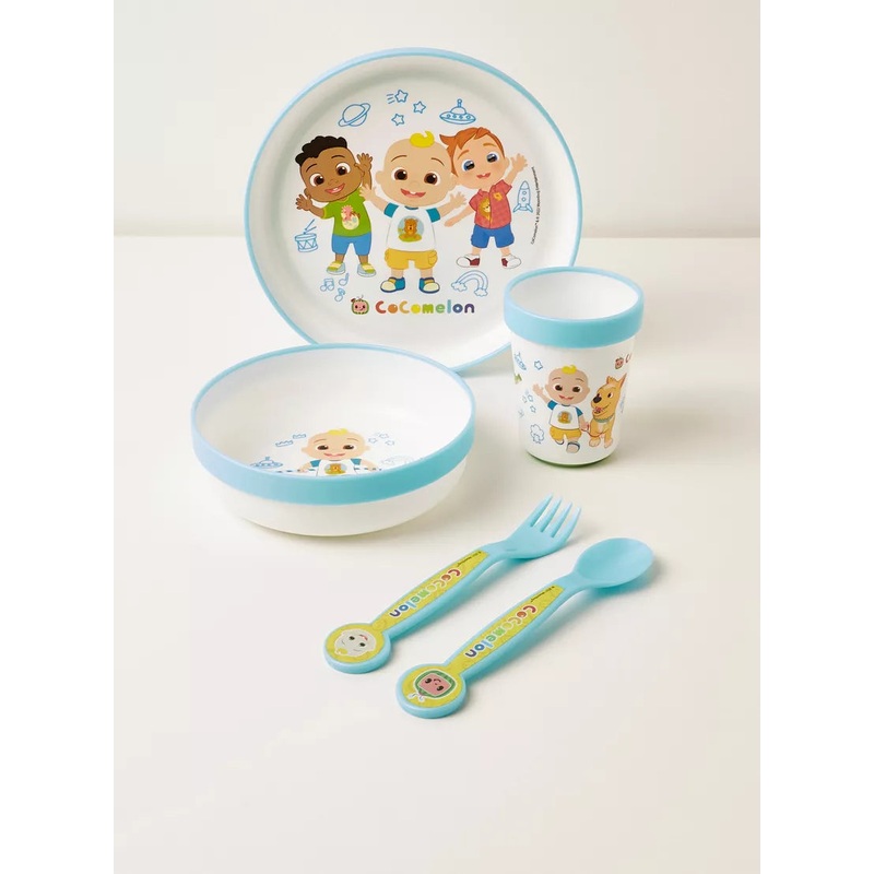 Cocomelon Print 5-Piece Dinner Set AD-286 | Cocomelon In Lebanon