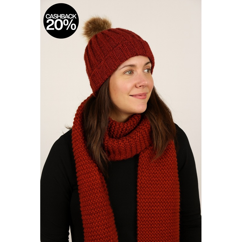 Forever 21 Women’s Rust Knitted Fashion Scarf | Forever 21 In Lebanon
