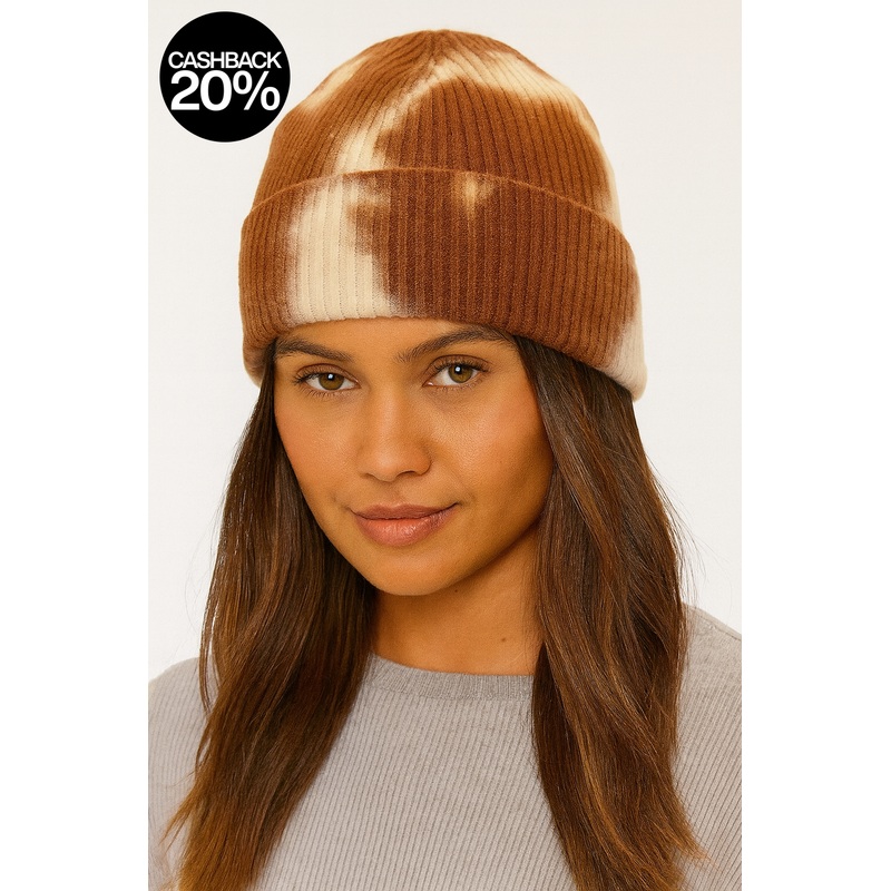 Forever 21 Women’s Rust Multi Knitted Beanie Hat |Forever 21 In Lebanon