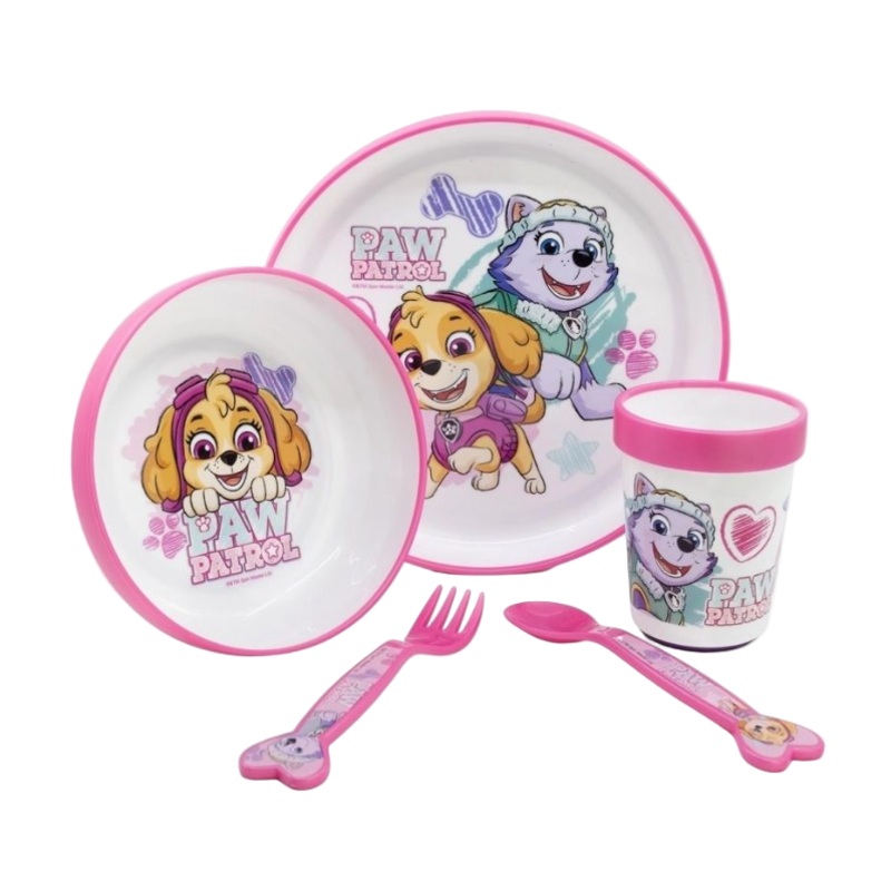 PAW Patrol Girl’s 5-Piece Dinner Set AD-288| Paw Patrol In Lebanon