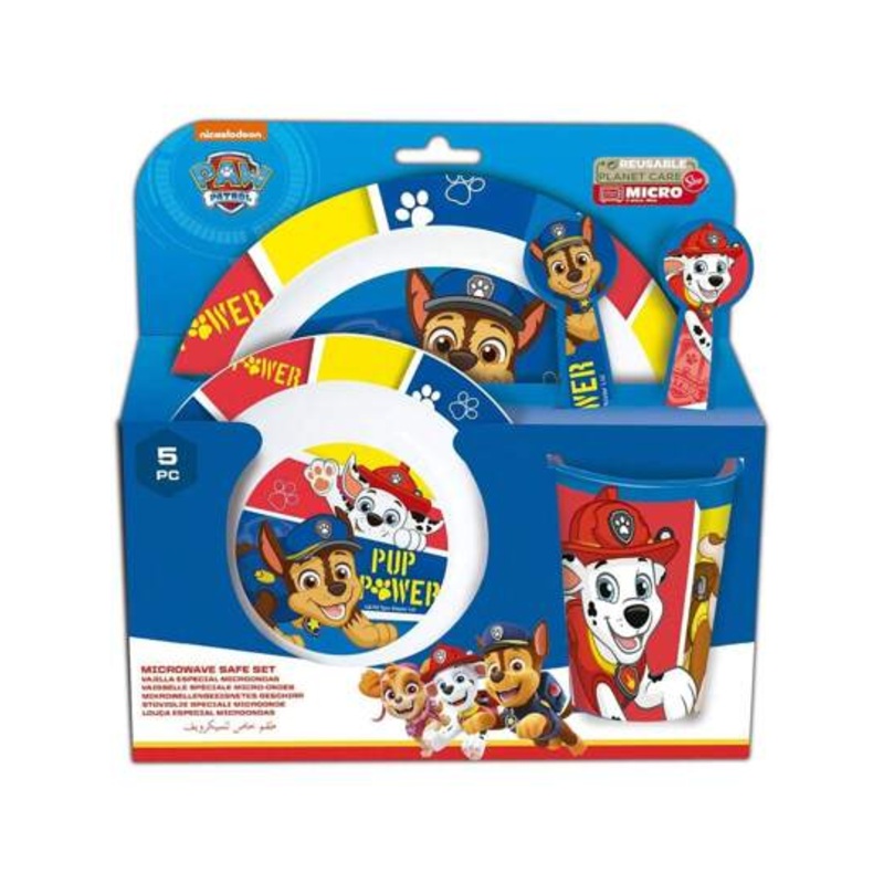 PAW Patrol Print 5-Piece Dinner Set AD-285| Paw Patrol In Lebanon