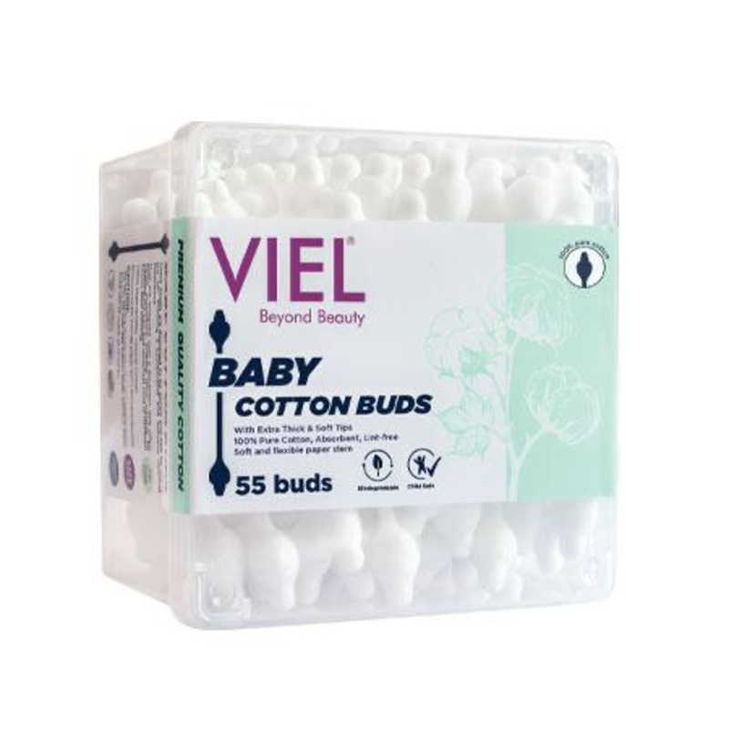 Viel Baby Cotton Buds 55Pcs   V-363 | Viel In Lebanon