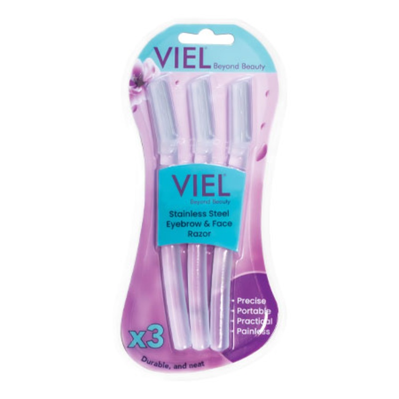 Viel Stainless Steel Eyebrow & Face Razor  V-372 | Viel In Lebanon