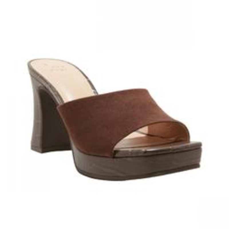A New Day Women’s Dark Brown Darla Platform Mule Heeled Sandal | A New Day In Lebanon